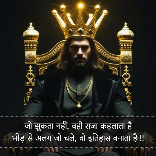 King Shayari Attitude King Shayari Attitude
