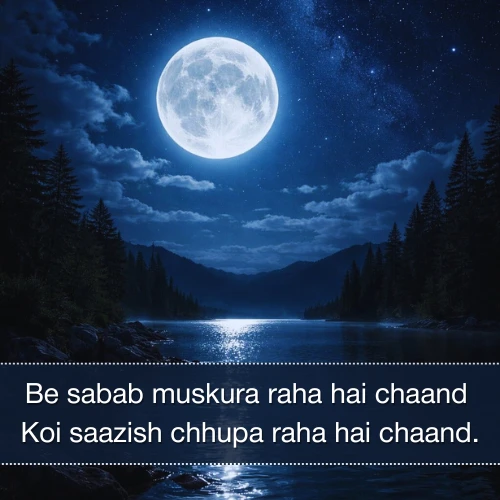 Chand Shayari in English Chand Shayari in English