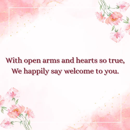 Welcome Shayari in English Welcome Shayari in English